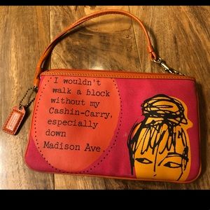 Coach Cashin’ Carry Wristlet